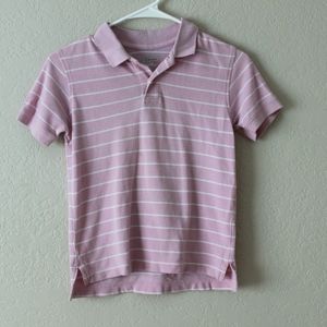 ☀️Pink Polo Shirt With Buttons Boys